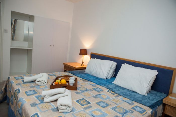 Alecos hotel apartments Paphos bedroom